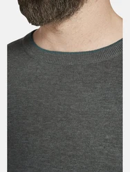 Charles Colby Strickpullover EARL ARCHIE Dunkelgrau/Grau/Braun/Hellgrau