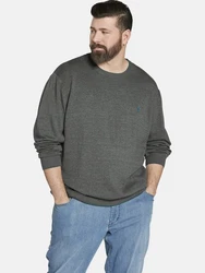 Charles Colby Strickpullover EARL ARCHIE Dunkelgrau/Grau/Braun/Hellgrau