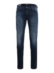 Jack & Jones 5-Pocket-Jeans Slim-Fit Glenn Dunkelblau/Hellblau/Blau