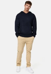 Indicode Strickpullover INLedger Hellblau/Dunkelblau