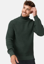 Indicode Strickpullover INHarlan Dunkelgrün/Grün