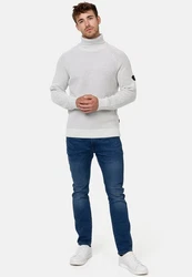 Indicode Strickpullover INHarlan Grau