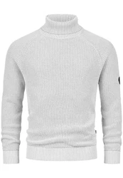 Indicode Strickpullover INHarlan Grau