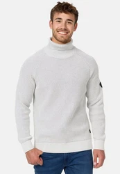 Indicode Strickpullover INHarlan Grau