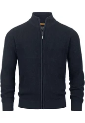 Indicode Sweatjacke INLayton Dunkelblau/Hellblau/Blau