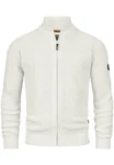 Indicode Sweatjacke INLayton Weiß/Creme/Hellblau