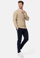 Indicode Sweatjacke INLayton Beige/Khaki/Braun