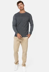 Indicode Strickpullover INReign Dunkelblau/Dunkelgrau/Grau/Hellgrau
