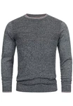 Indicode Strickpullover INReign Dunkelblau/Dunkelgrau/Grau/Hellgrau