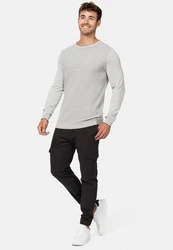 Indicode Strickpullover INReign Grau/Hellgrau