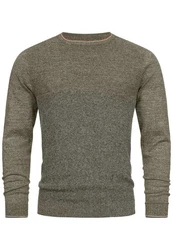 Indicode Strickpullover INReign Dunkelgrün/Khaki/Grün/Grau/Dunkelgrau