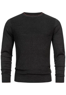 Indicode Strickpullover INReign Schwarz Indicode Strickpullover INReign Schwarz