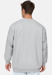 Indicode Strickpullover INBridge Grau/Hellgrau