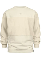 Indicode Strickpullover INBridge Gelb/Beige/Weiß