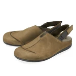 BR Silas Slipper Khaki/Dunkelgrün/Beige/Braun