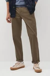 Next Chinohose Straight Fit mit Stretch Khaki/Beige