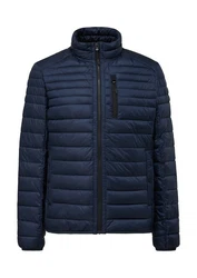 s.Oliver Anorak Outdoor-Jacke Allwetterjacke Steppjacke Dunkelblau/Hellblau
