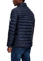 s.Oliver Anorak Outdoor-Jacke Allwetterjacke Steppjacke Dunkelblau/Hellblau