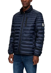 s.Oliver Anorak Outdoor-Jacke Allwetterjacke Steppjacke Dunkelblau/Hellblau