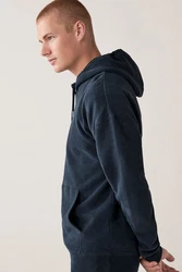 Next Kapuzensweatshirt Loungewear Dunkelblau/Schwarz/Blau