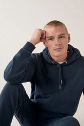 Next Kapuzensweatshirt Loungewear Dunkelblau/Schwarz/Blau