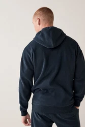 Next Kapuzensweatshirt Loungewear Dunkelblau/Schwarz/Blau