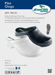 Euro-Dan FLEX Clog (460-01) 460-01
