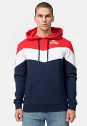 Lonsdale Kapuzensweatshirt Moyroukan Dunkelblau/Rot/Mischfarben/Weiß/Hellblau/Beige