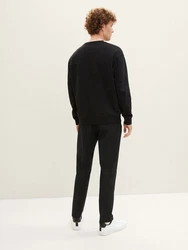 TOM TAILOR DENIM Hose Chinohose Relaxed Tapered mit Stretchbund 