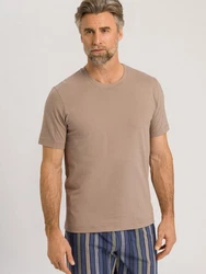 Hanro T-Shirt Living Shirts Khaki/Braun/Beige