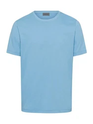 Hanro T-Shirt Living Shirts Blau/Hellblau