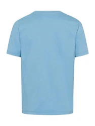 Hanro T-Shirt Living Shirts Blau/Hellblau