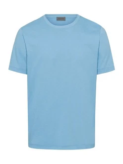 Hanro T-Shirt Living Shirts Blau/Hellblau