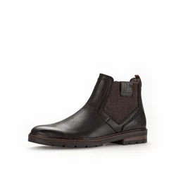 Pius Gabor Chelseaboots Braun/Dunkelbraun/Dunkelrot