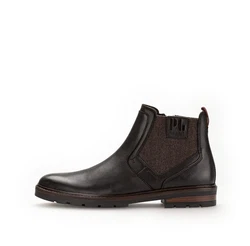 Pius Gabor Chelseaboots Braun/Dunkelbraun/Dunkelrot