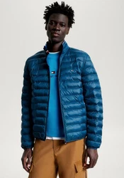 TOMMY HILFIGER CORE PACKABLE RECYCLED JACKET Jacke Dunkelblau/Blau/Hellblau