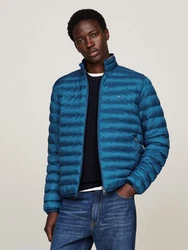 TOMMY HILFIGER CORE PACKABLE RECYCLED JACKET Jacke Dunkelblau/Blau/Hellblau