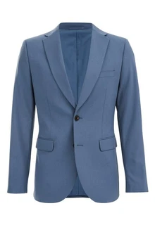 WE Fashion Jackenblazer Blau/Hellblau/Dunkelblau/Grau