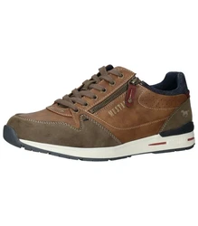 Mustang Sneaker Schnürschuh hell-braun