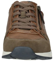 Mustang Sneaker Schnürschuh hell-braun