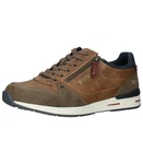 Mustang Sneaker Schnürschuh hell-braun