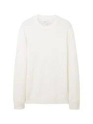 TOM TAILOR DENIM Strickpullover Pullover STRUCTURED BASIC 