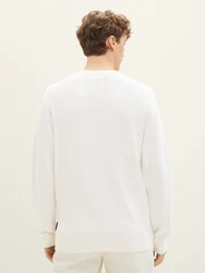 TOM TAILOR DENIM Strickpullover Pullover STRUCTURED BASIC 