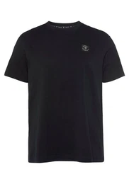 Rundhalsshirt Kurzarm, Regular Fit, basic, aus 100% Baumwolle