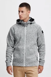 Indicode Fleecejacke IDChillingworth Hellgrau/Grau/Dunkelgrau