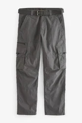 Next Cargohose Relaxed Fit Tech Khaki/Dunkelgrau/Grau/Hellgrau/Dunkelgrün
