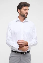 Eterna Langarmhemd COMFORT FIT NON IRON Weiß/Creme