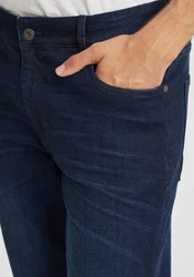 Solid 5-Pocket Jeans SDFynn Slim Fit Jeans Hose (700033) Dunkelblau