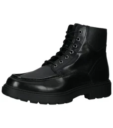 Stiefelette Leder Schnrstiefelette