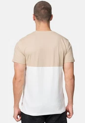 Lonsdale T-Shirt SANDSCOVE Khaki/Beige/Gelb/Braun/Weiß